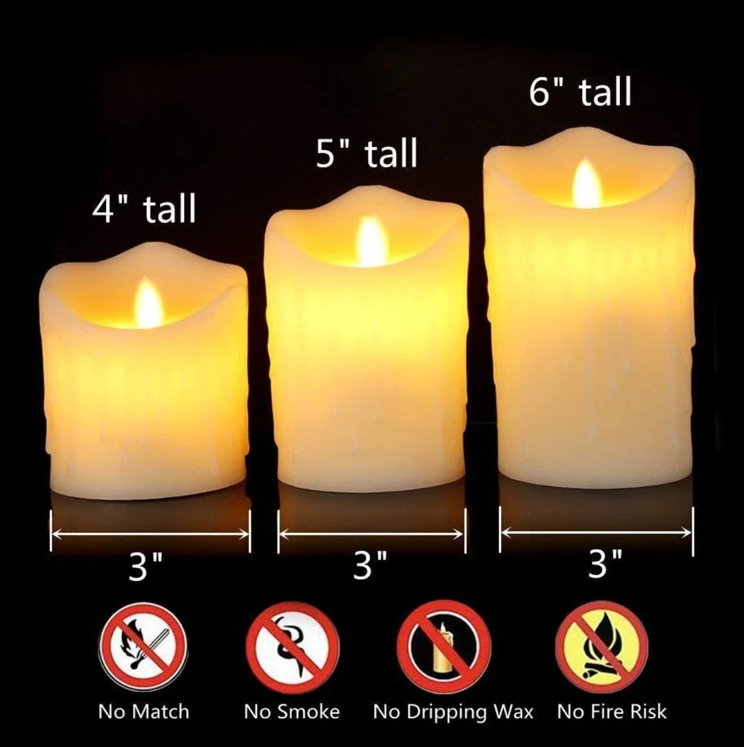 USB Rechargeable Electric Candles