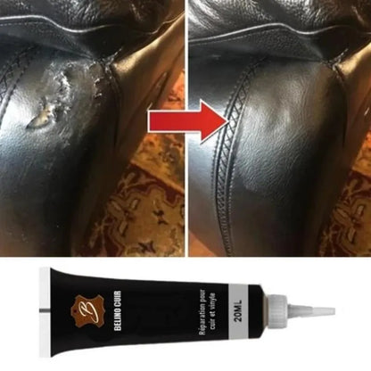 Gel de Réparation du Cuir 20ml pour Siège de Voiture