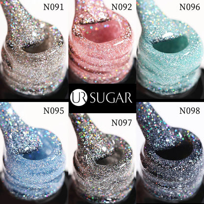 Glittering Gel Nail Polish