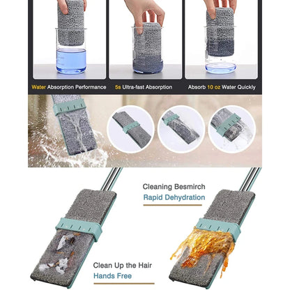 Microfiber Flat Mop