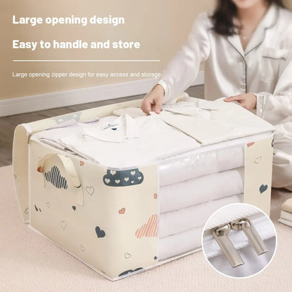 Storage bag for clothes and duvets