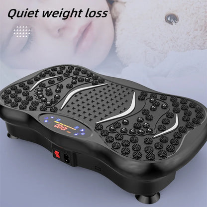 Vibrating plate full body massage machine