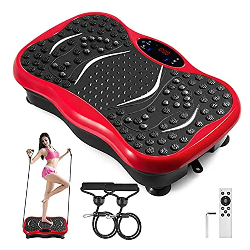 Vibrating plate full body massage machine