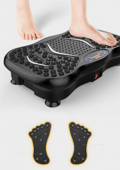 Vibrating plate full body massage machine