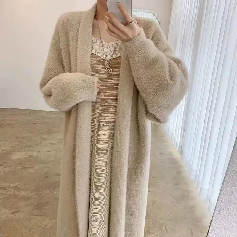 Long White Cardigan