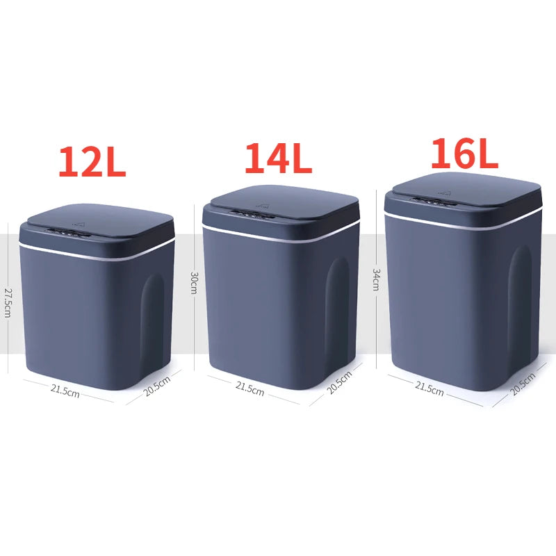 Smart Induction Trash Can 12-16L