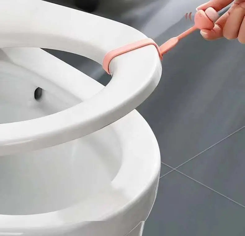 Ensemble de 4 Leviers de Couvercle de Toilette en Silicone