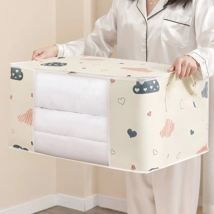 Storage bag for clothes and duvets