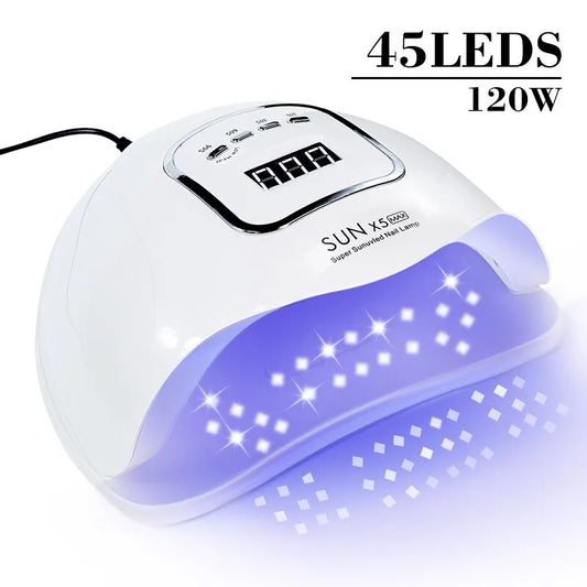 45 LED UV lamp for drying nails