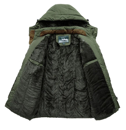 Parka met capuchon