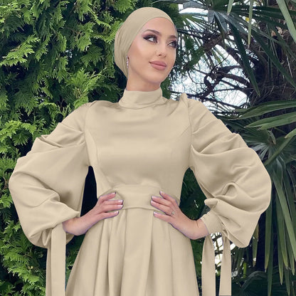 Abaya brodée pour femmes avec perles2