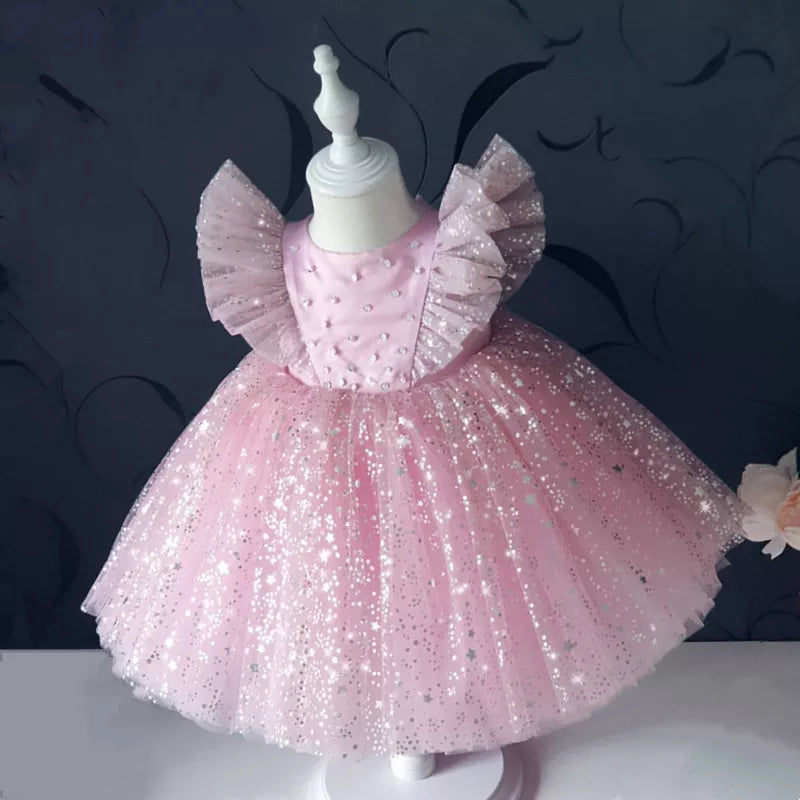 Magnifique Robe à Fleurs pour Filles de 0 à 5 Ans