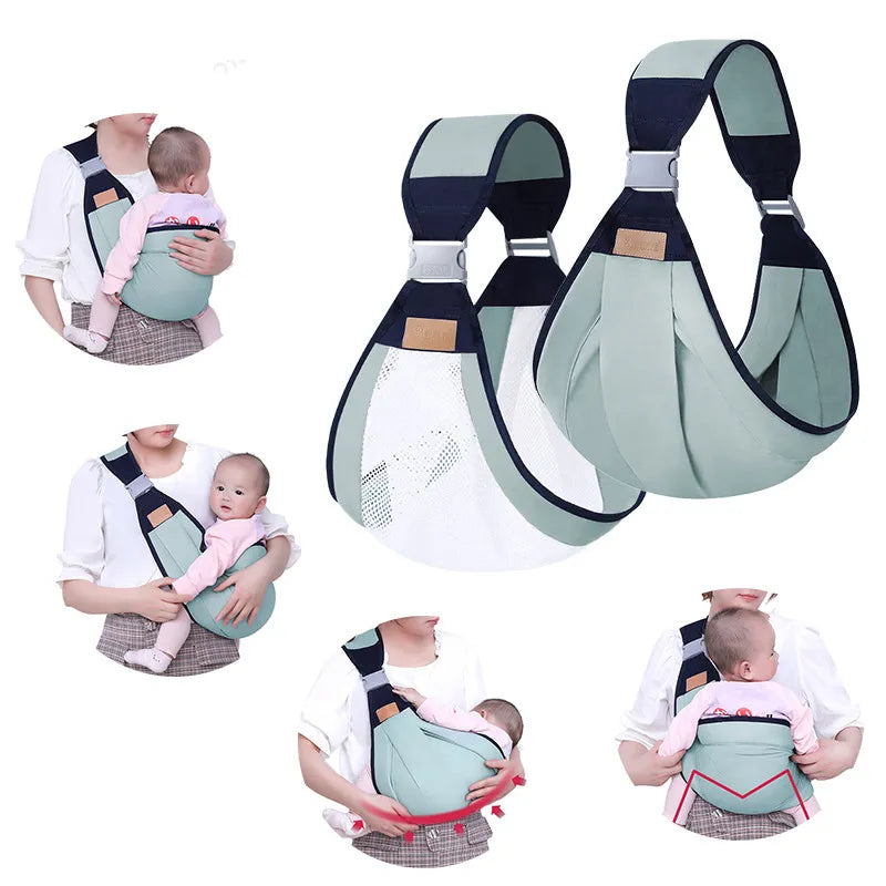 Porte-bébé ceinture sac à dos,