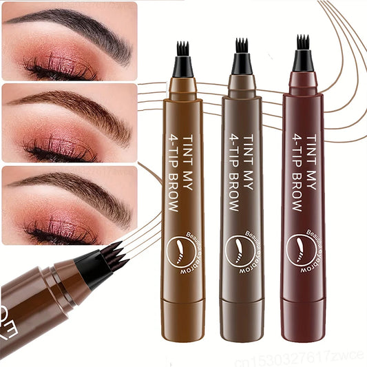 Microblading Eyebrow Pen with 5 Colors