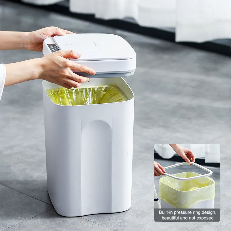 Smart Induction Trash Can 12-16L