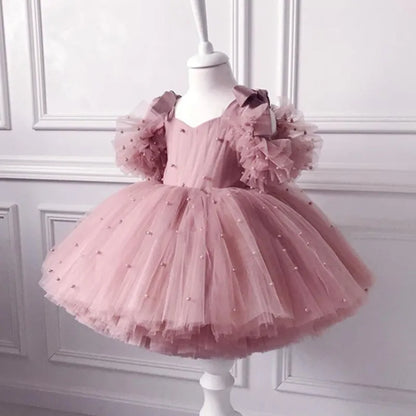 Magnifique Robe à Fleurs pour Filles de 0 à 5 Ans