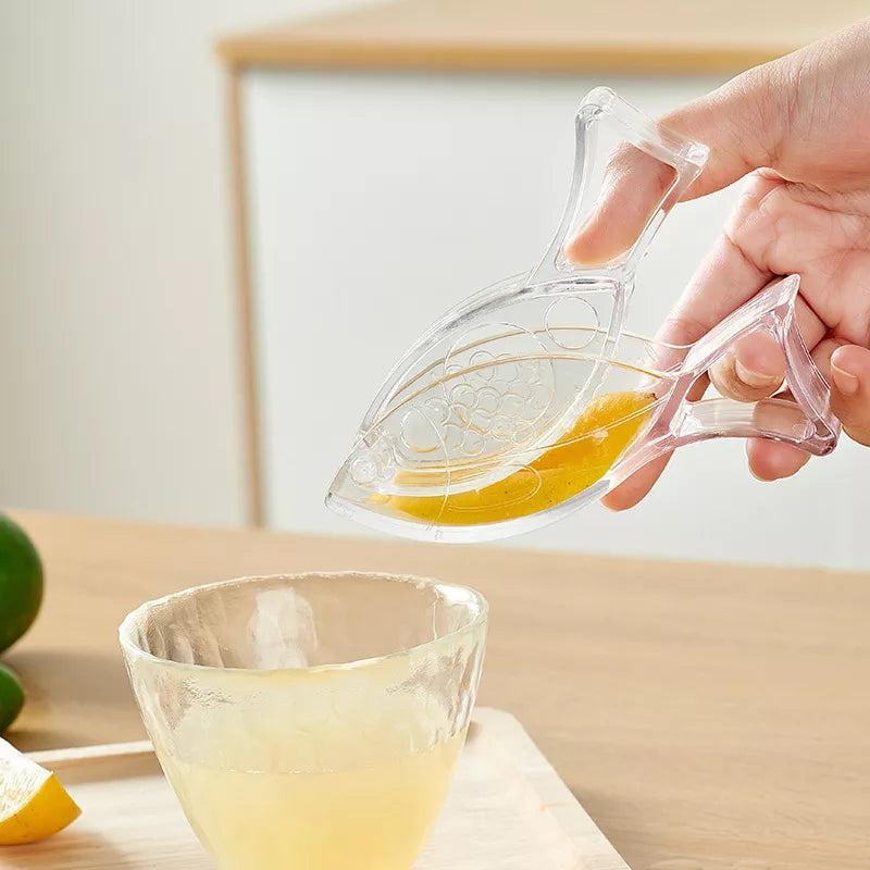 Manual Citrus Juicer in Squeezing Fruits