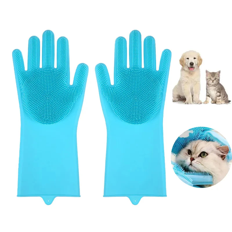 Gants de Nettoyage pour Toilettage