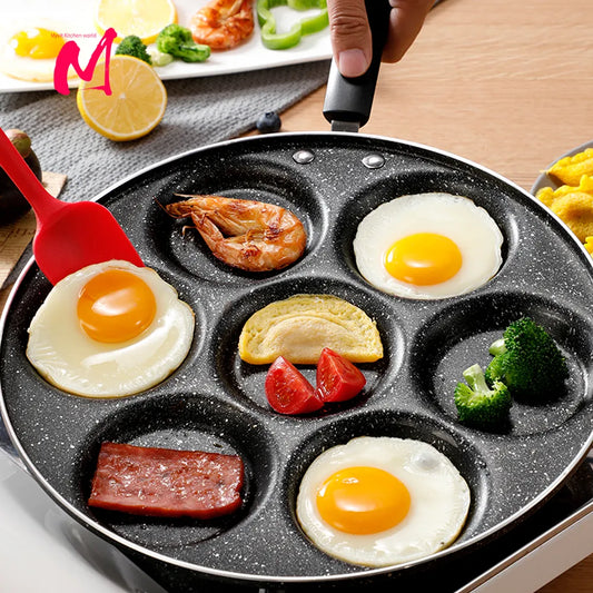 Pancake Pan and Breakfast Eggs