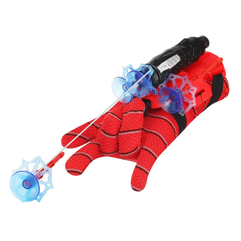 Spiderman met polswerper