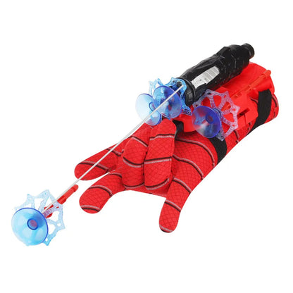 Spiderman met polswerper