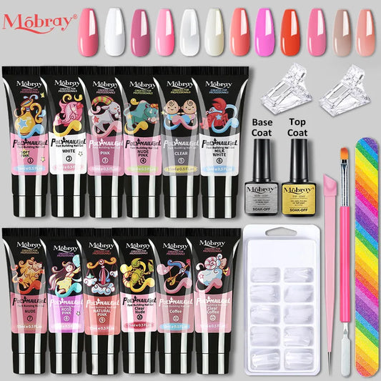 Kit de Gel Polyacrylique Mobray pour Ongles