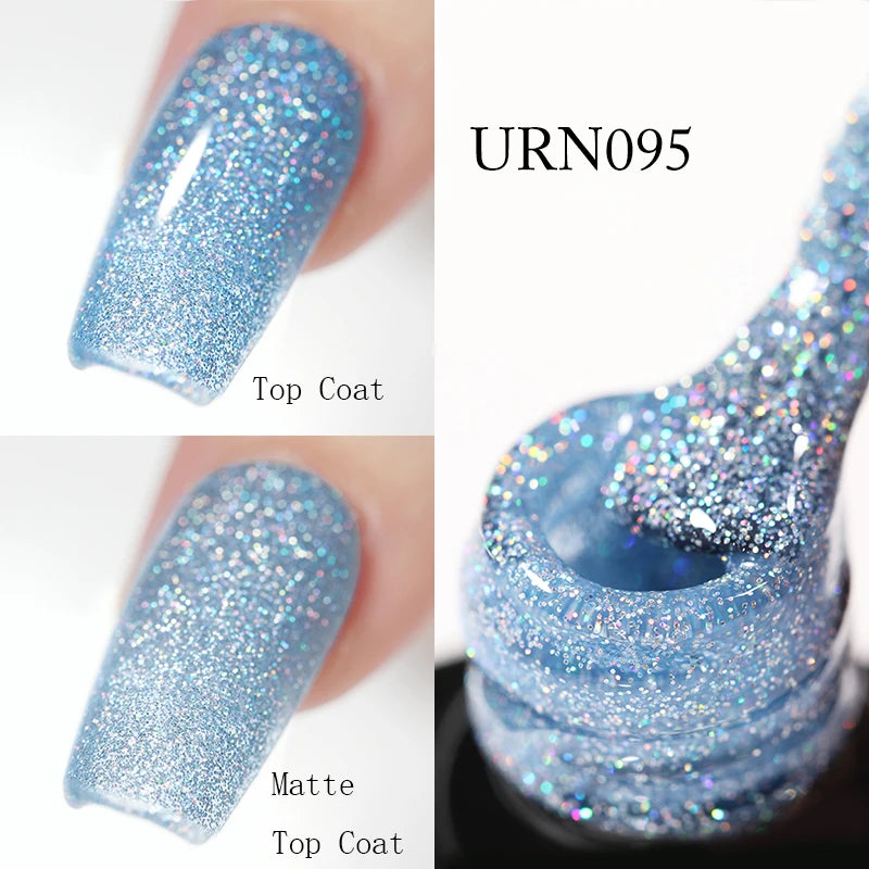 Glittering Gel Nail Polish