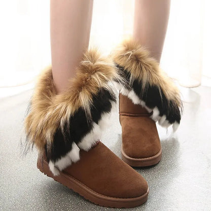 Women's Fur Snow Boots