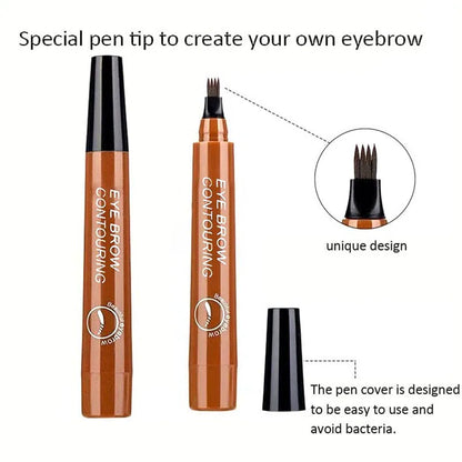 Microblading Eyebrow Pen with 5 Colors