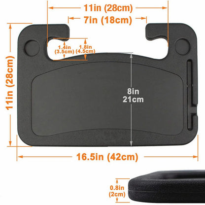 Multifunction Steering Wheel Tray