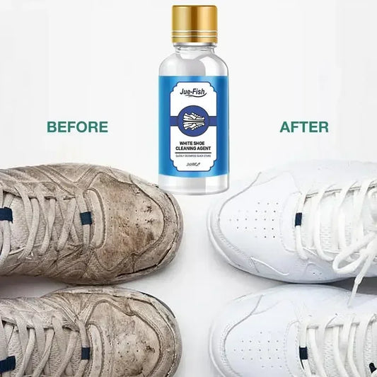 Quick white shoe cleaner