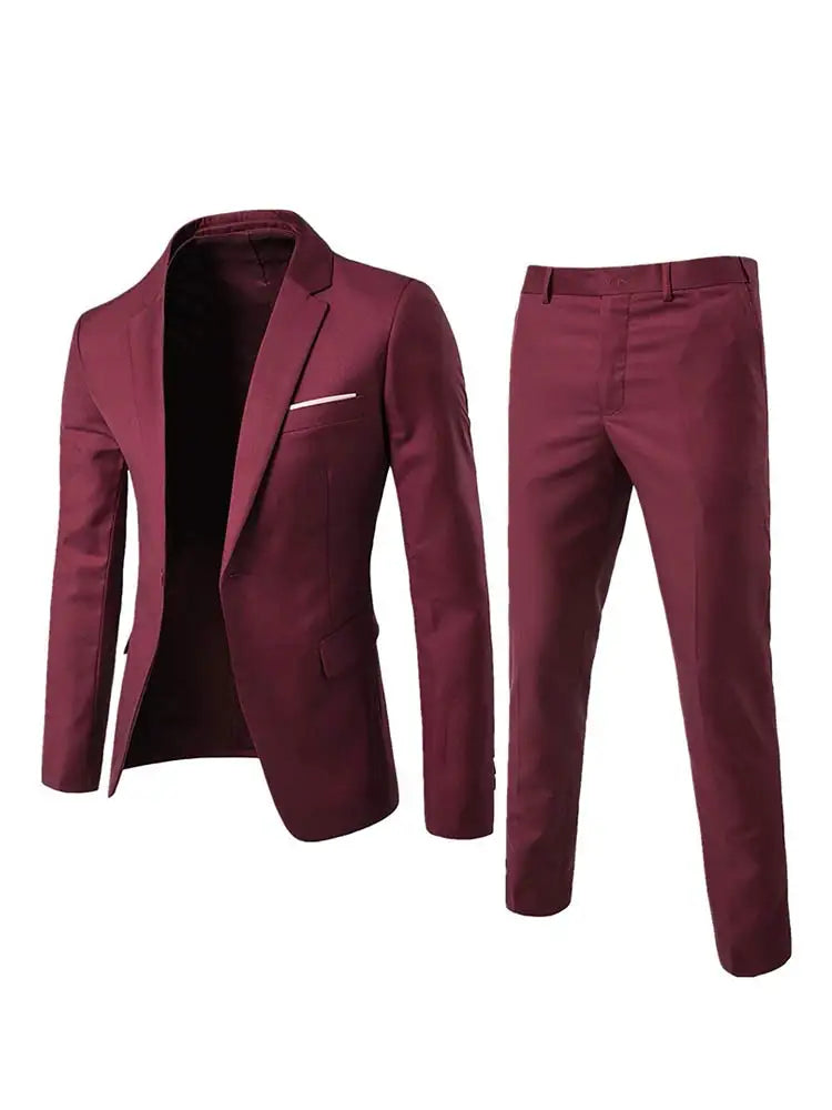 Men's Blazer and Trousers Set