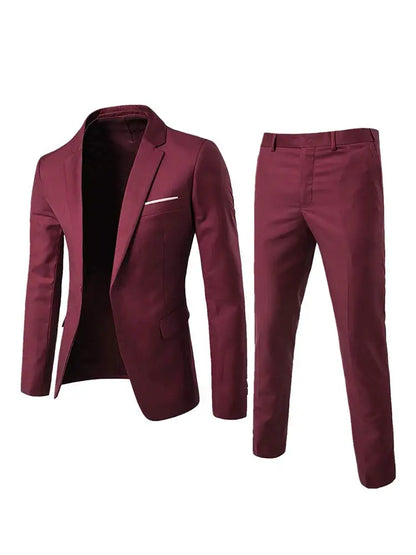 Set blazer en broek voor heren