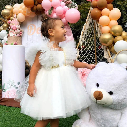 Magnifique Robe à Fleurs pour Filles de 0 à 5 Ans