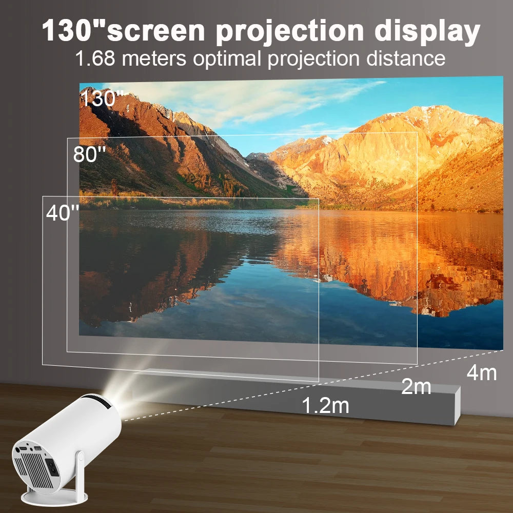 Projecteur Transpeed 4K Android