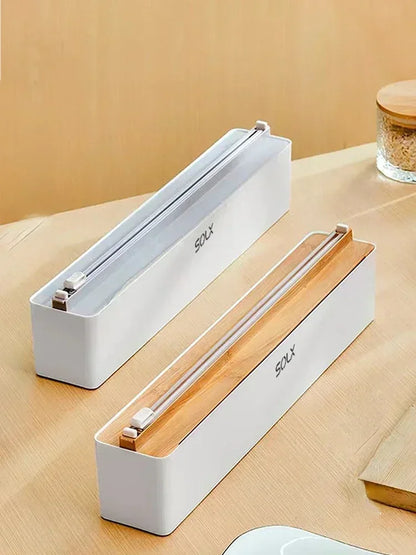 wall mount cling film cutter