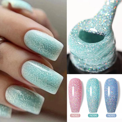 Glittering Gel Nail Polish