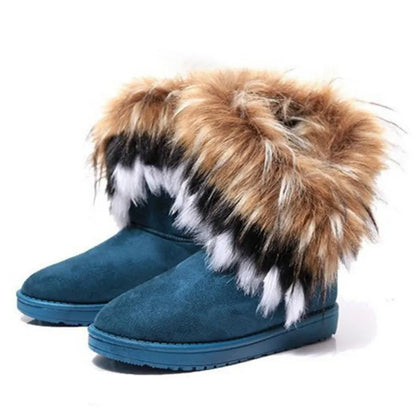 Women's Fur Snow Boots